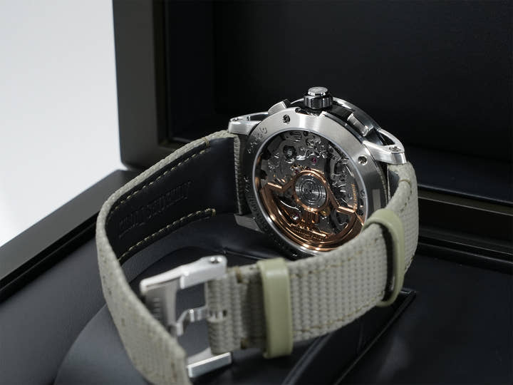 オーデマピゲ CODE 11.59 バイ オーデマ ピゲ クロノグラフ Ref.26393QT.OO.A064KB.01 ステンレススチール/ブラックセラミック スモークベージュ文字盤