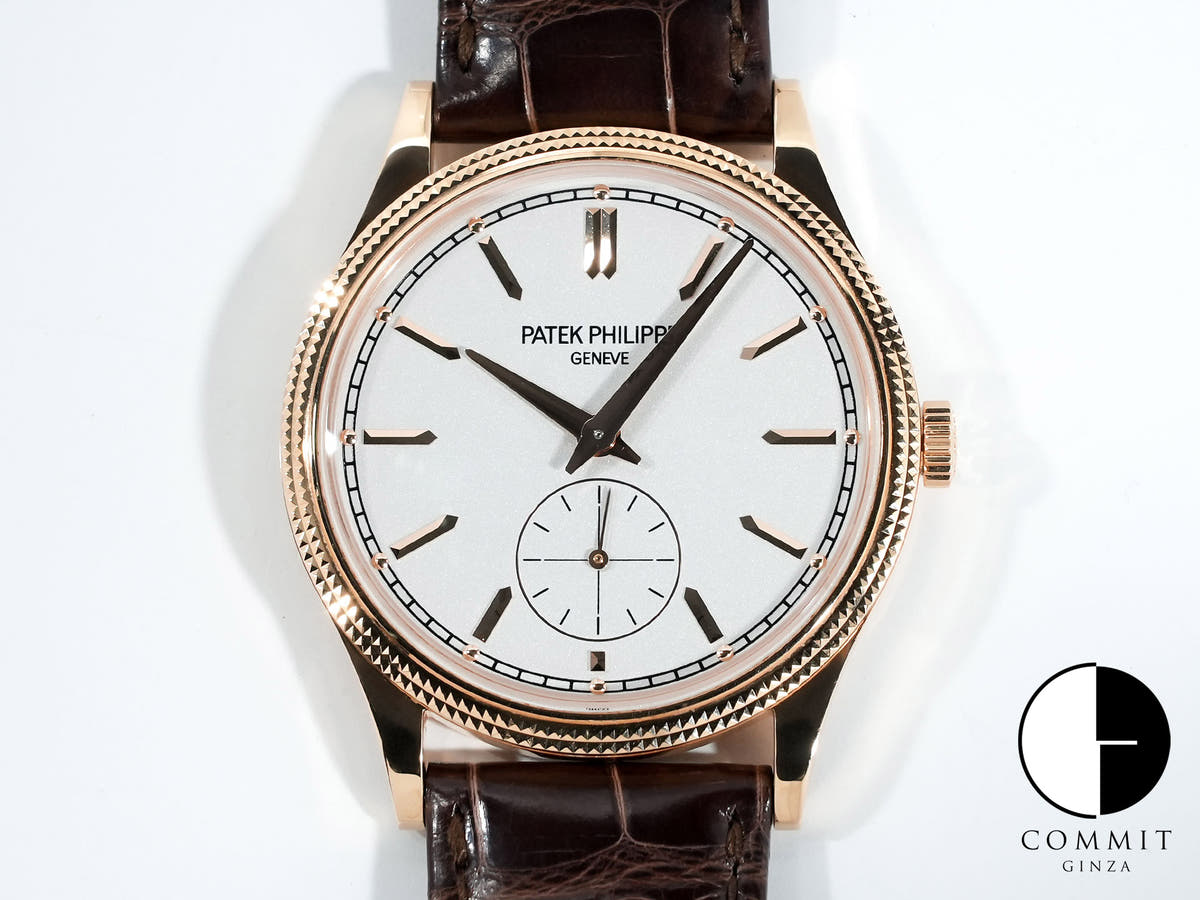 パテックフィリップ カラトラバ Ref.6119R-001 ローズゴールド シルバー文字盤