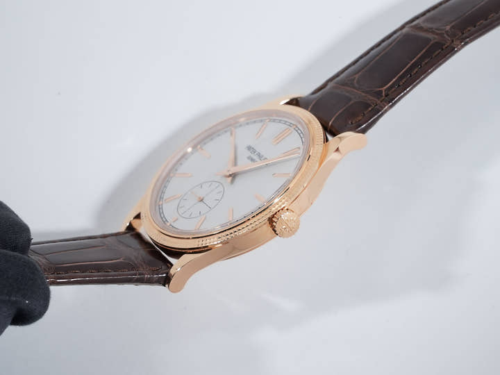 パテックフィリップ カラトラバ Ref.6119R-001 ローズゴールド シルバー文字盤