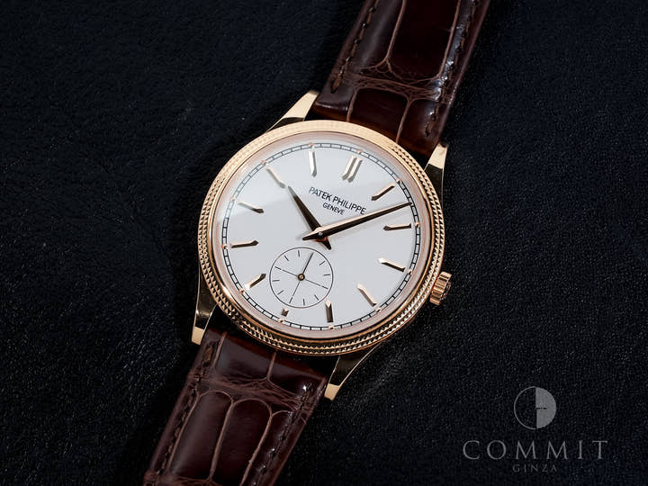 パテックフィリップ カラトラバ Ref.6119R-001 ローズゴールド シルバー文字盤