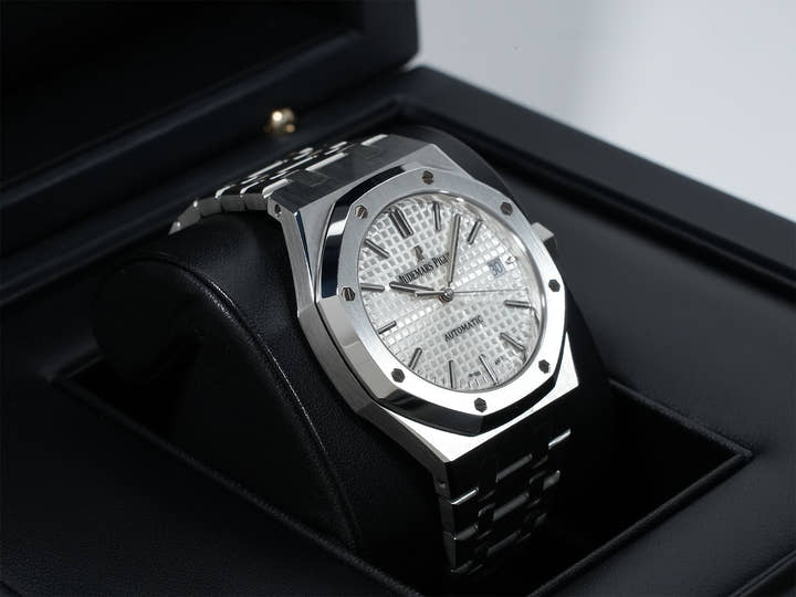 オーデマピゲ ロイヤルオーク Ref.15450ST.OO.1256ST.01 ステンレススチール シルバー文字盤