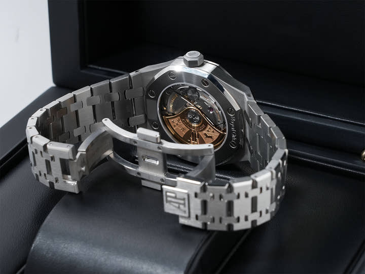 オーデマピゲ ロイヤルオーク Ref.15450ST.OO.1256ST.01 ステンレススチール シルバー文字盤