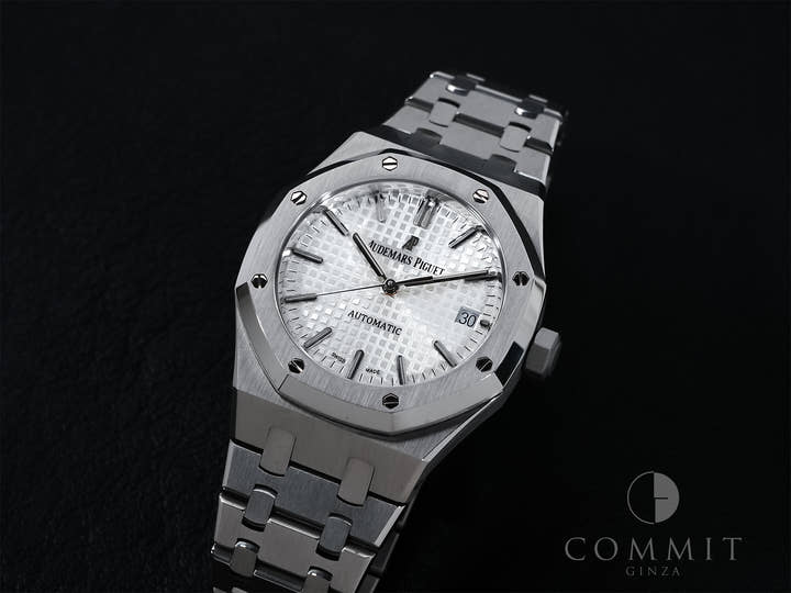 オーデマピゲ ロイヤルオーク Ref.15450ST.OO.1256ST.01 ステンレススチール シルバー文字盤
