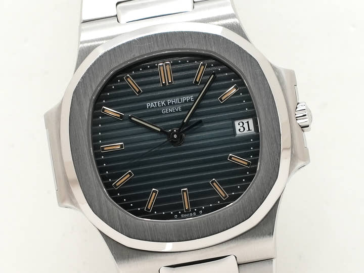 パテックフィリップ ノーチラス Ref.3800/001 ステンレススチール ブルー文字盤