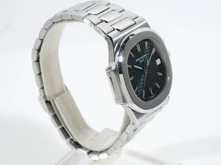 パテックフィリップ ノーチラス Ref.3800/001 ステンレススチール ブルー文字盤