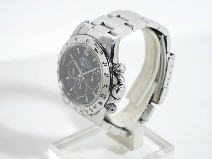 ロレックス デイトナ エルプリメロ Ref.16520 ステンレススチール ブラック文字盤