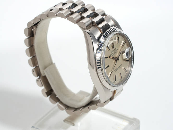 Rolex Day-Date 36 Ref. 1803 White Gold Silver Dial