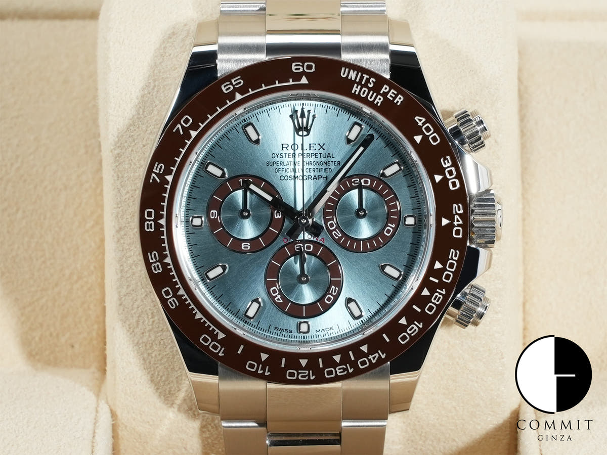 ロレックス デイトナ Ref.116506 プラチナ アイスブルー文字盤