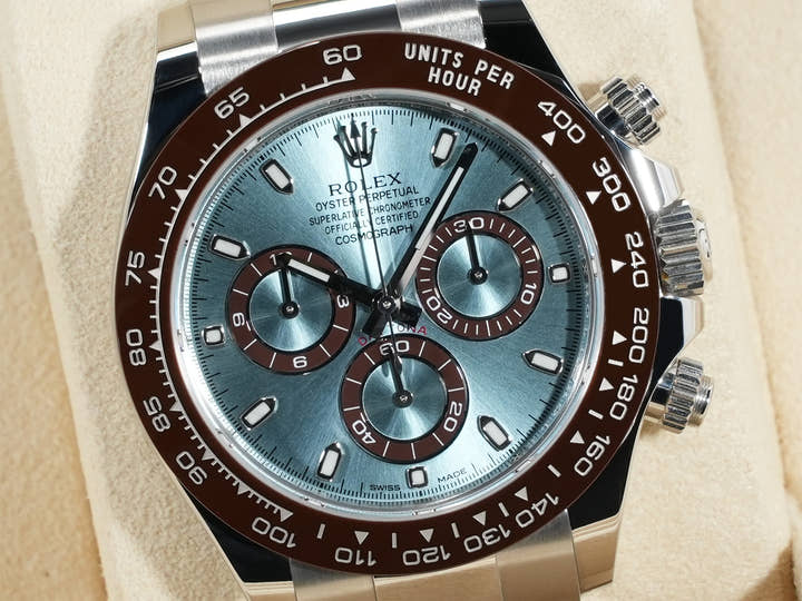 ロレックス デイトナ Ref.116506 プラチナ アイスブルー文字盤