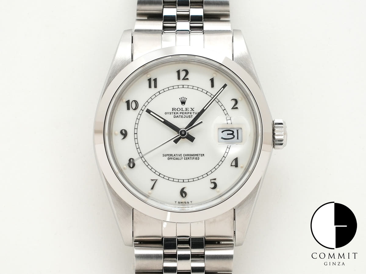 ロレックス デイトジャスト Ref.16000 ステンレススチール ボイラーゲージ文字盤 ジュビリーブレスレット