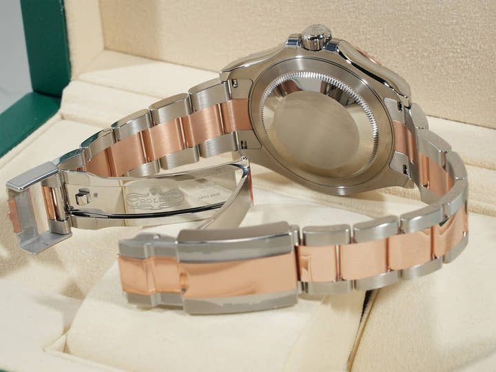 ロレックス ヨットマスター40 Ref.126621 ステンレススチール/エバーローズゴールド ブラック文字盤