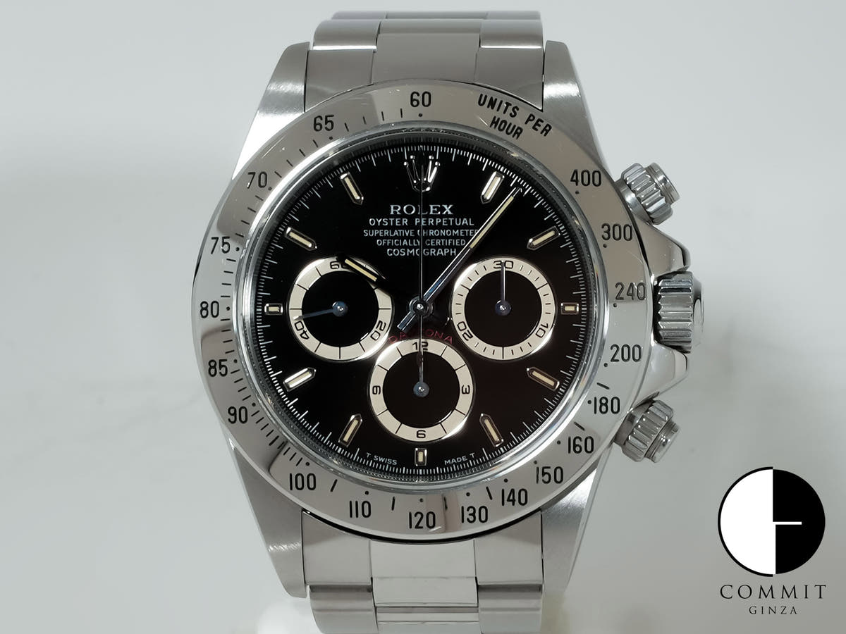 ロレックス デイトナ エルプリメロ Ref.16520 ステンレススチール ブラック文字盤