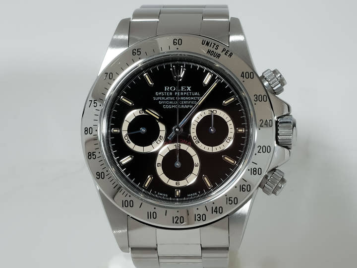 ロレックス デイトナ エルプリメロ Ref.16520 ステンレススチール ブラック文字盤