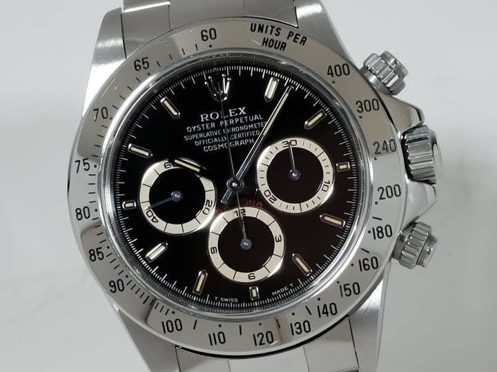 ロレックス デイトナ エルプリメロ Ref.16520 ステンレススチール ブラック文字盤