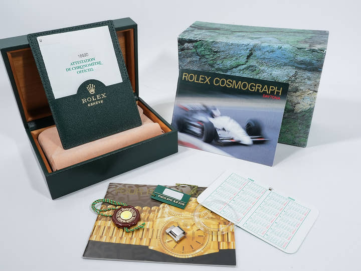 ロレックス デイトナ エルプリメロ Ref.16520 ステンレススチール ブラック文字盤