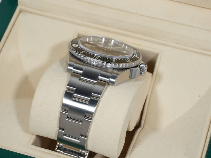 ロレックス シードゥエラー 4000 Ref.116600 ステンレススチール ブラック文字盤