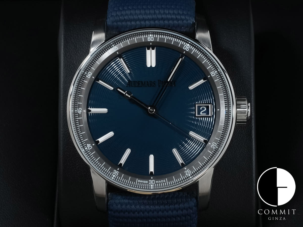 オーデマピゲ CODE 11.59 バイ オーデマ ピゲ Ref.15210ST.OO.A348KB.01 ステンレススチール ナイトブルー文字盤