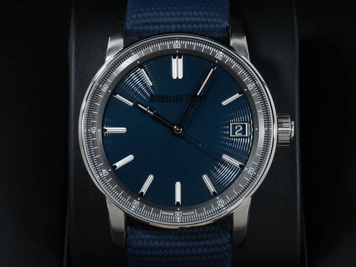 オーデマピゲ CODE 11.59 バイ オーデマ ピゲ Ref.15210ST.OO.A348KB.01 ステンレススチール ナイトブルー文字盤