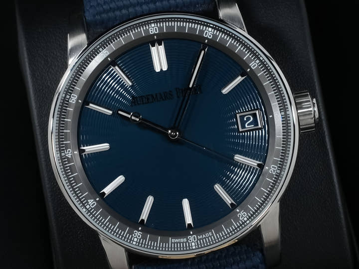 オーデマピゲ CODE 11.59 バイ オーデマ ピゲ Ref.15210ST.OO.A348KB.01 ステンレススチール ナイトブルー文字盤
