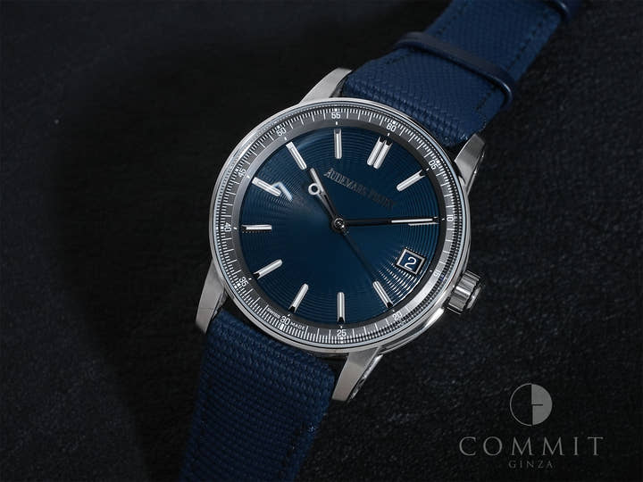 オーデマピゲ CODE 11.59 バイ オーデマ ピゲ Ref.15210ST.OO.A348KB.01 ステンレススチール ナイトブルー文字盤