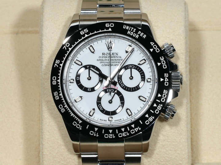 ロレックス デイトナ Ref.116500LN ステンレススチール ホワイト文字盤