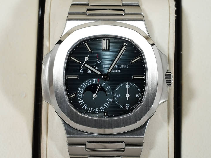 パテックフィリップ ノーチラス プチコンプリケーション Ref.5712/1A-001 ステンレススチール ブルー文字盤
