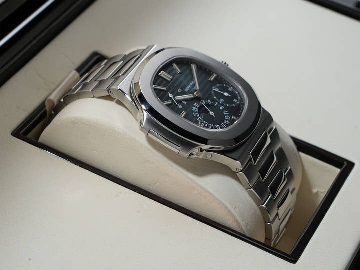 パテックフィリップ ノーチラス プチコンプリケーション Ref.5712/1A-001 ステンレススチール ブルー文字盤