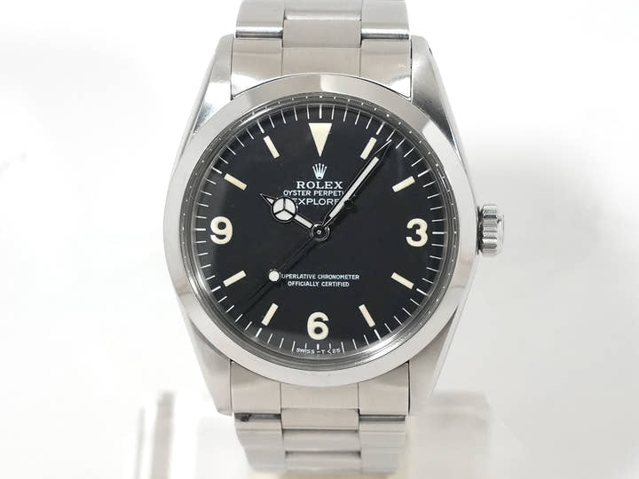 ロレックス エクスプローラーI Ref.1016 ステンレススチール ブラック文字盤 中古 g5mng2fu