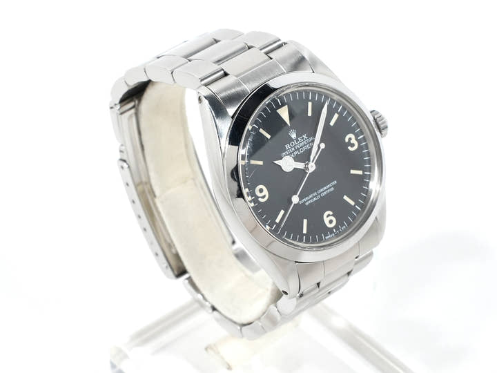 ロレックス エクスプローラーI Ref.1016 ステンレススチール ブラック文字盤 中古 g5mng2fu