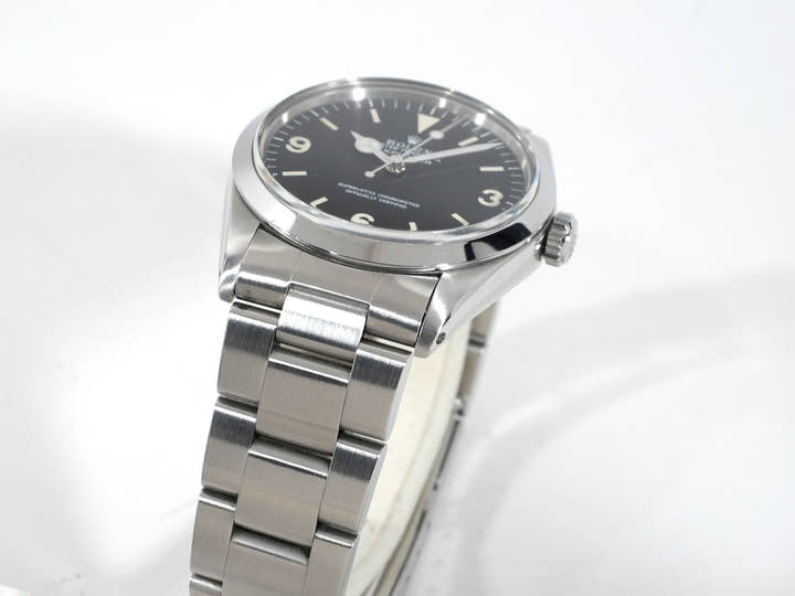 ロレックス エクスプローラーI Ref.1016 ステンレススチール ブラック文字盤 中古 g5mng2fu