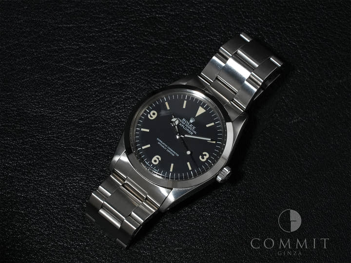 ロレックス エクスプローラーI Ref.1016 ステンレススチール ブラック文字盤 中古 g5mng2fu