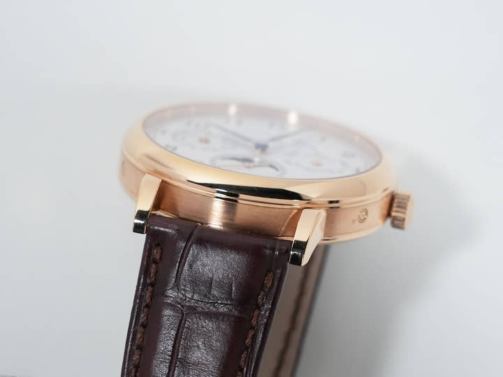 A.ランゲ&ゾーネ 1815 アニュアルカレンダー Ref.238.032 ピンクゴールド シルバー文字盤 中古 5bj8x85h