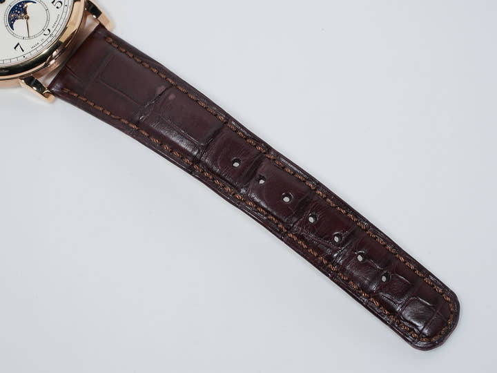 A.ランゲ&ゾーネ 1815 アニュアルカレンダー Ref.238.032 ピンクゴールド シルバー文字盤 中古 5bj8x85h