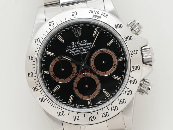 ロレックス デイトナ エルプリメロ Ref.16520 ステンレススチール ブラック文字盤