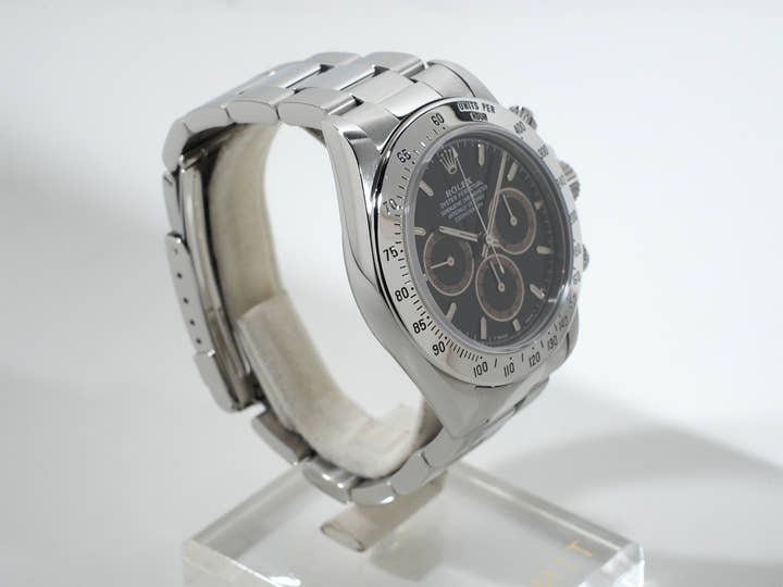 ロレックス デイトナ エルプリメロ Ref.16520 ステンレススチール ブラック文字盤