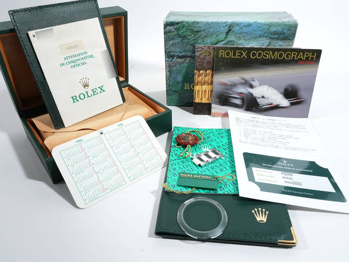 ロレックス デイトナ エルプリメロ Ref.16520 ステンレススチール ブラック文字盤