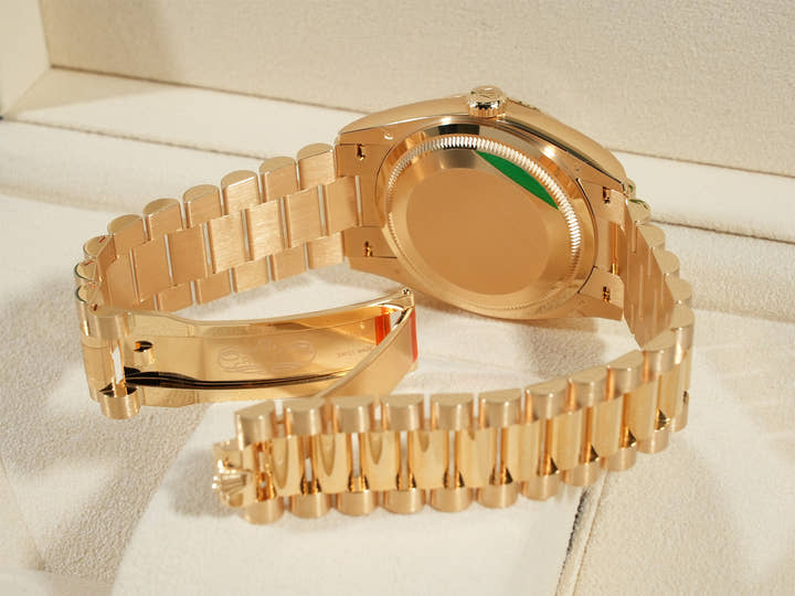 ロレックス デイデイト36 Ref.128238 イエローゴールド パズル文字盤