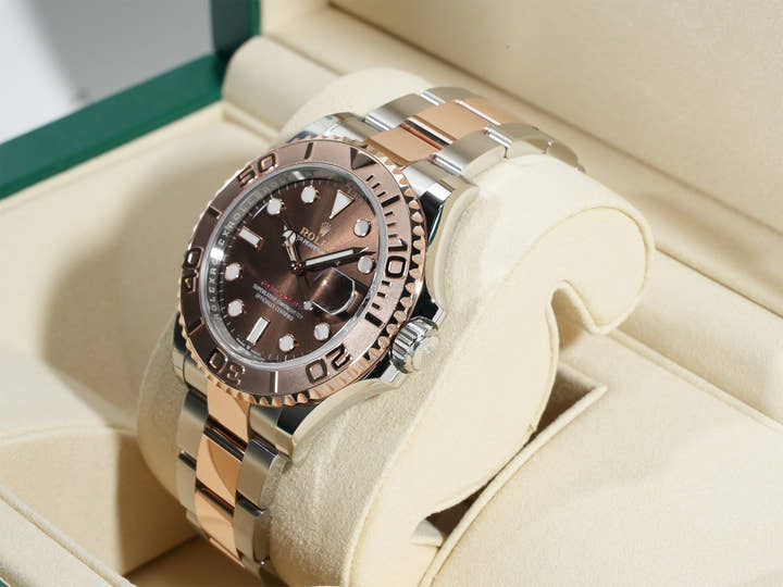 ロレックス ヨットマスター40 Ref.126621 ステンレススチール/エバーローズゴールド チョコレート文字盤