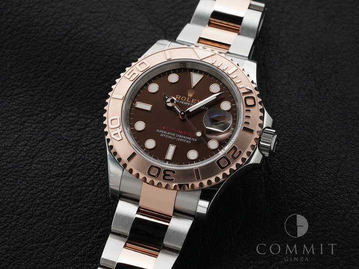 ロレックス ヨットマスター40 Ref.126621 ステンレススチール/エバーローズゴールド チョコレート文字盤