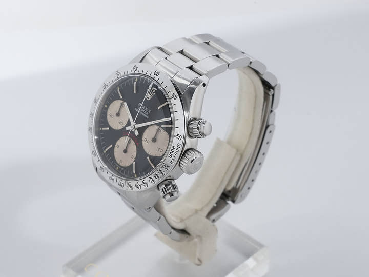 ロレックス デイトナ Ref.6265 ステンレススチール ブラック文字盤