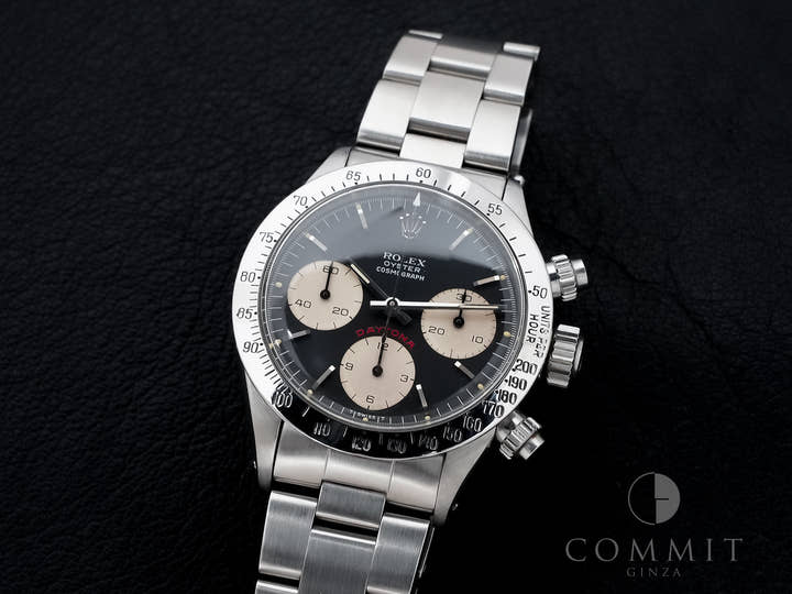 ロレックス デイトナ Ref.6265 ステンレススチール ブラック文字盤