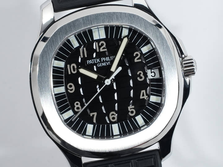 パテックフィリップ アクアノート ラージ Ref.5065A-001 ステンレススチール ブラック文字盤