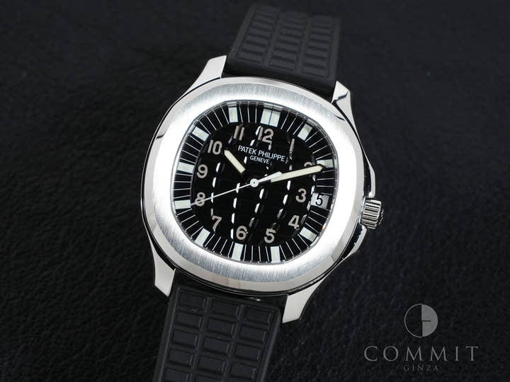 パテックフィリップ アクアノート ラージ Ref.5065A-001 ステンレススチール ブラック文字盤