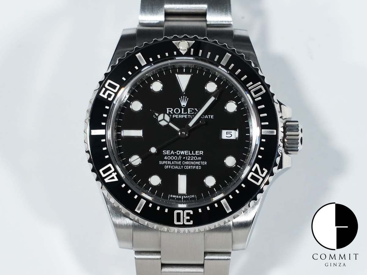 Rolex Sea-Dweller 4000 Ref. 116600 Stainless Steel Black Dial