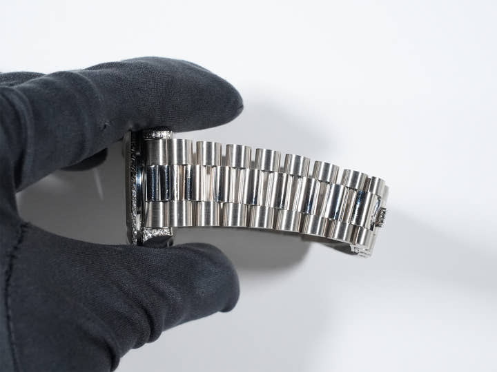 ロレックス デイデイト36 Ref.18389G ホワイトゴールド シャンパンコンピューター文字盤