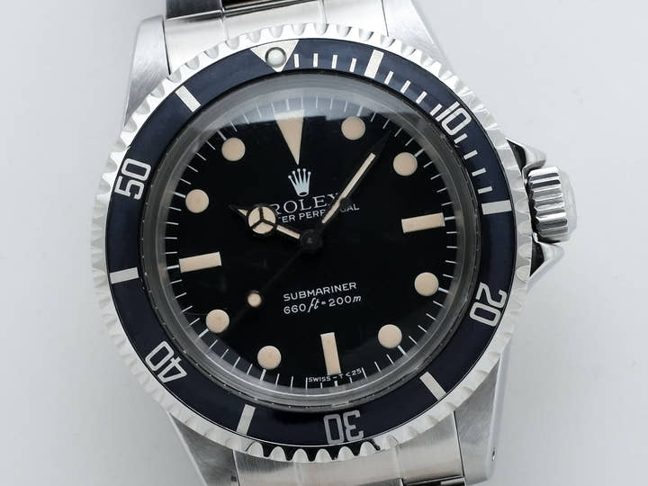 ロレックス サブマリーナー Ref.5513 ステンレススチール ブラック文字盤