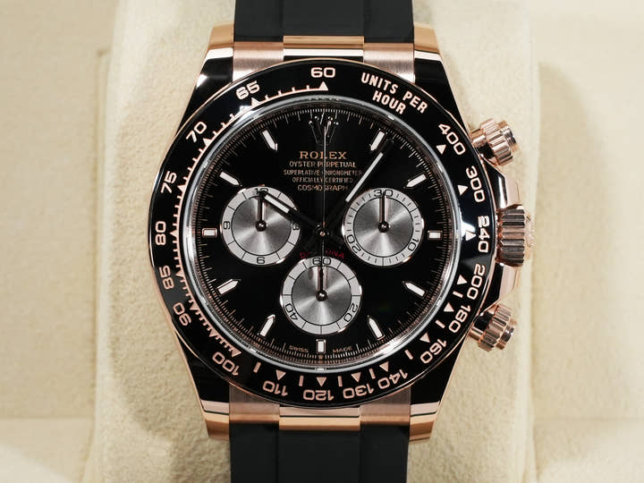 ロレックス デイトナ Ref.126515LN エバーローズゴールド ブライトブラックxサンダスト文字盤