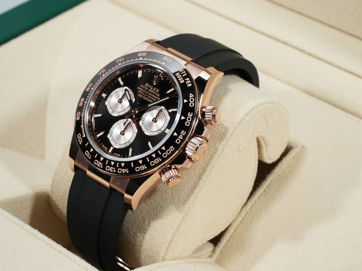 ロレックス デイトナ Ref.126515LN エバーローズゴールド ブライトブラックxサンダスト文字盤