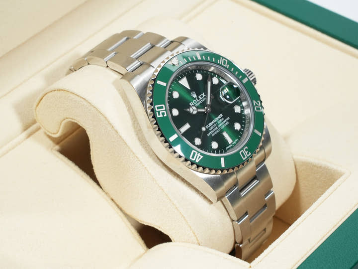 ロレックス サブマリーナー デイト Ref.116610LV ステンレススチール グリーン文字盤
