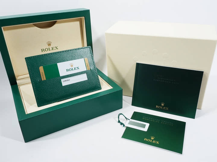 ロレックス サブマリーナー デイト Ref.116610LV ステンレススチール グリーン文字盤